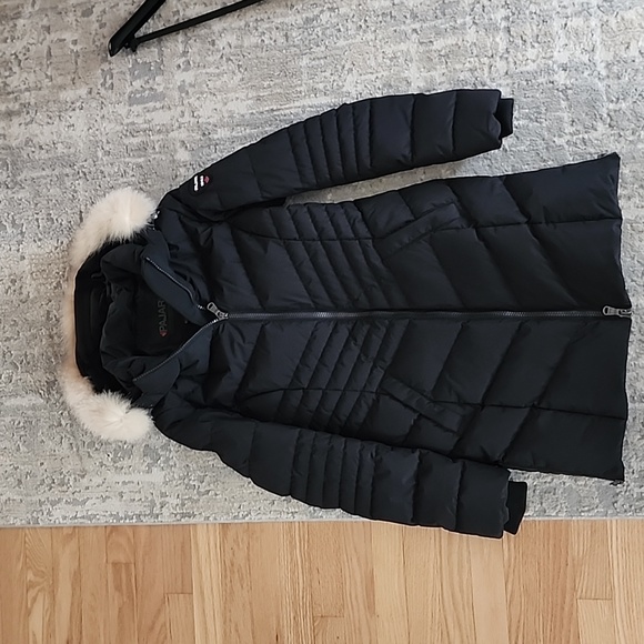 Pajar Queens quilted puffer coat real fox fur - Picture 3 of 7